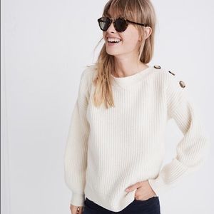 Madewell cream sweater